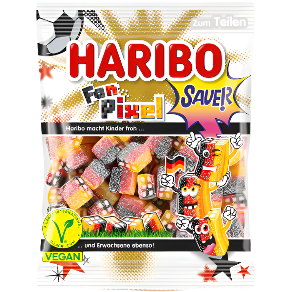 Haribo Candy Fan Pixel 160g (GERMANY)