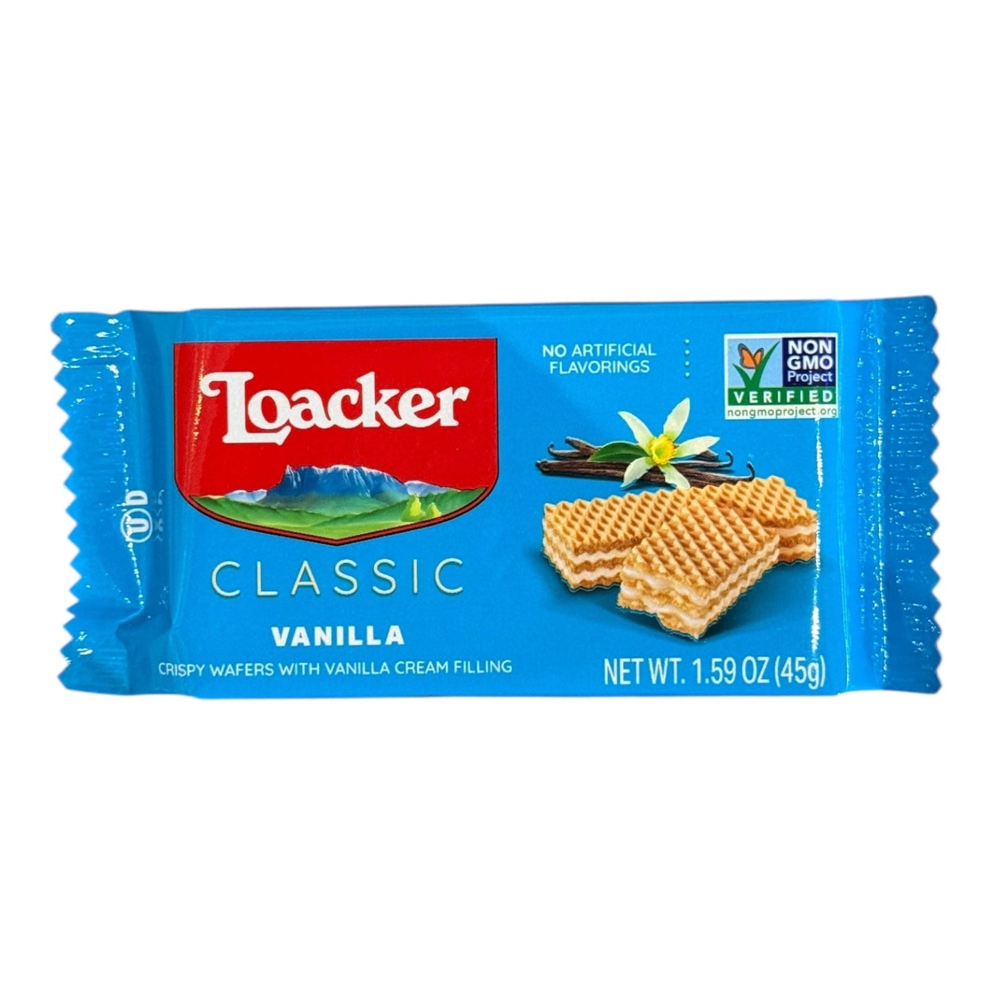 Loacker Classic Vanilla Wafers 45g (AUSTRIA)