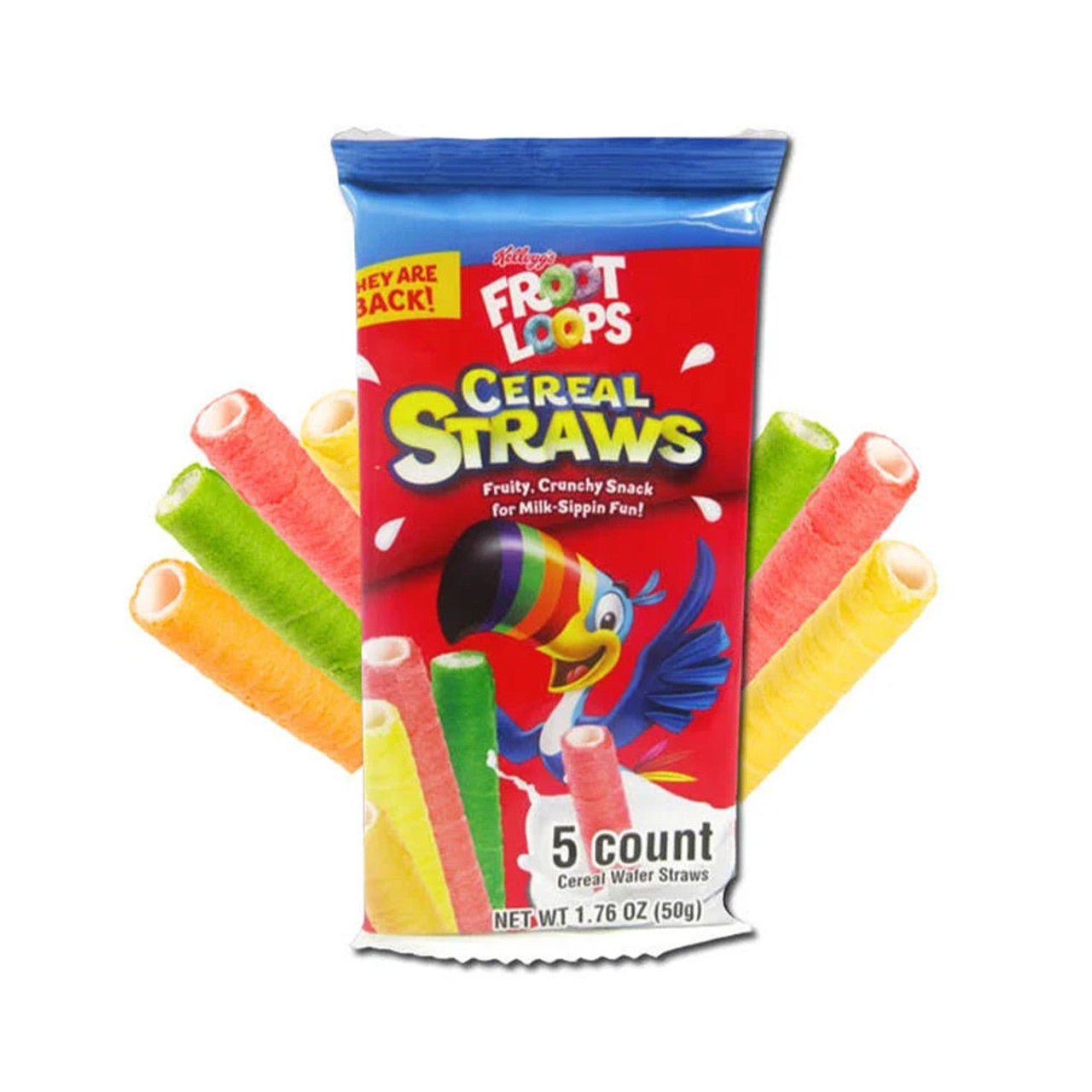 Froot Loops Cereal Straws 50g (GREECE)