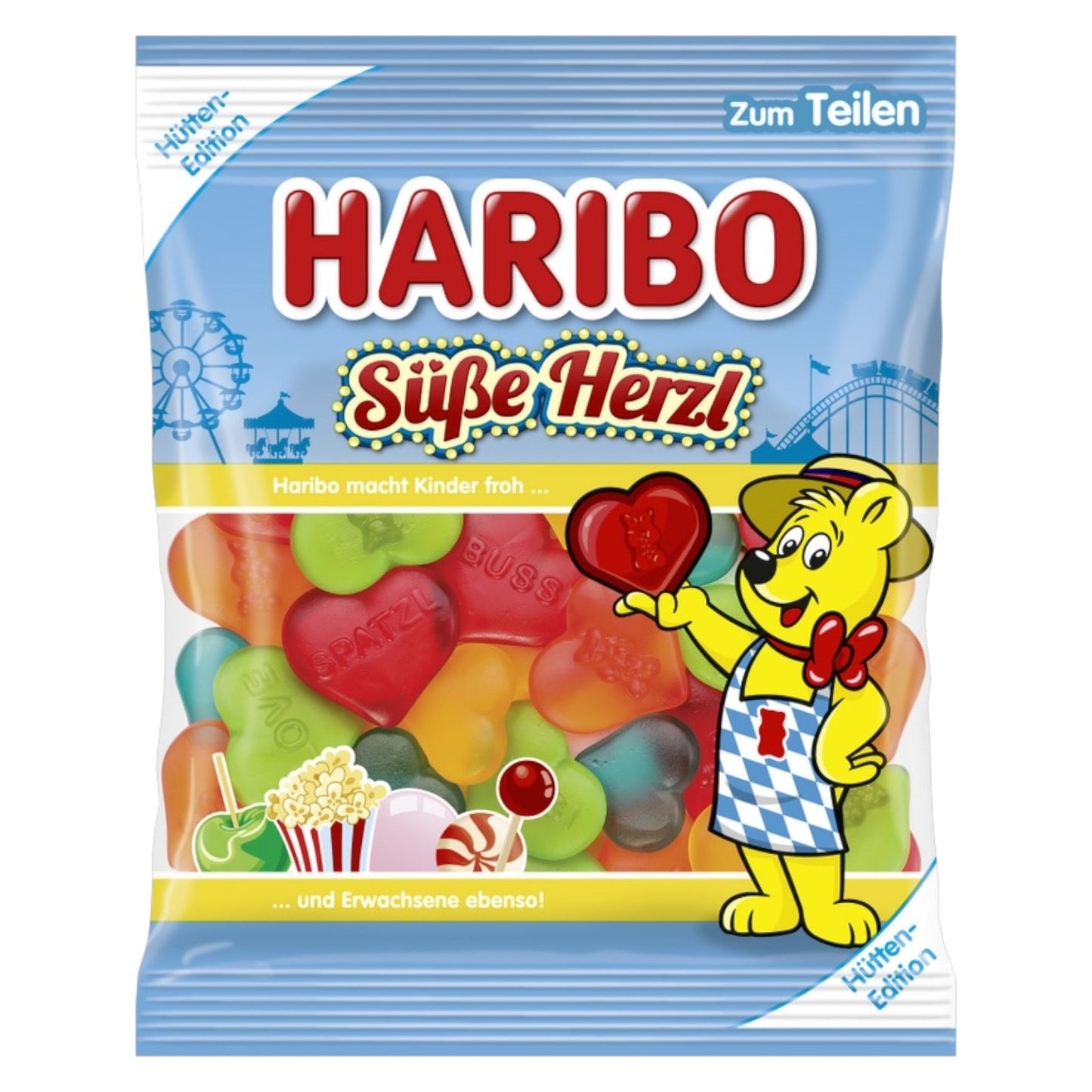 Haribo Candy Sweet Berry Hearts 175g (GERMANY)