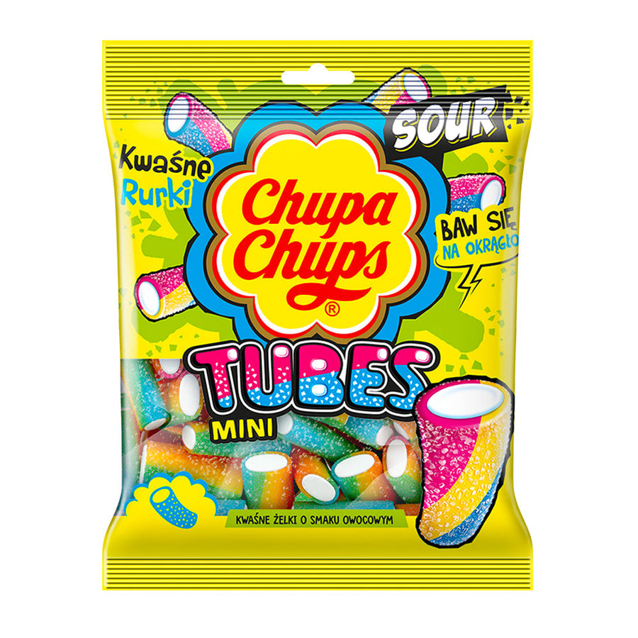 Chupa Chups Sour Mini Tubes 90g (POLAND)