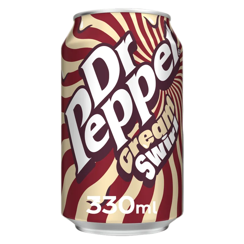 Dr Pepper Cream Swirl 330mL (UK)