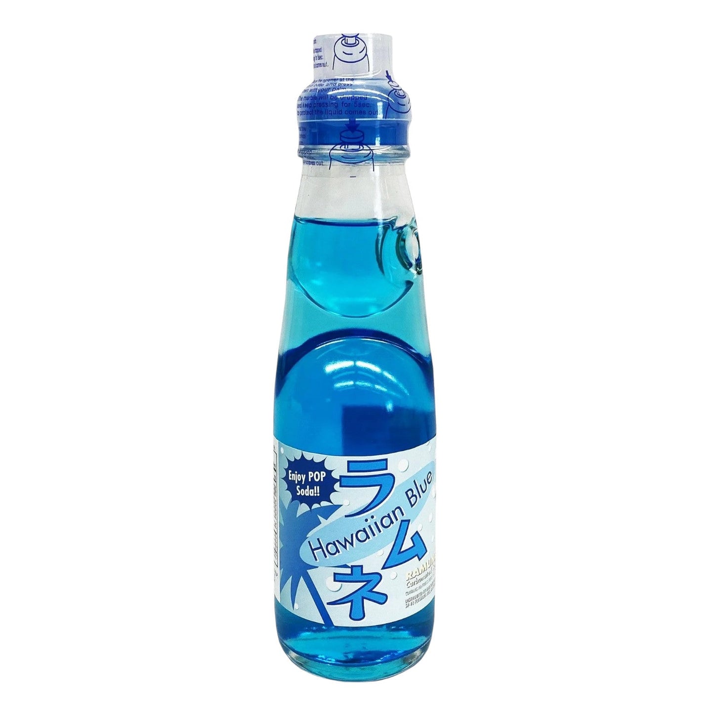 Fuji Soda Ramune Blue Hawaii 200mL (JAPAN)