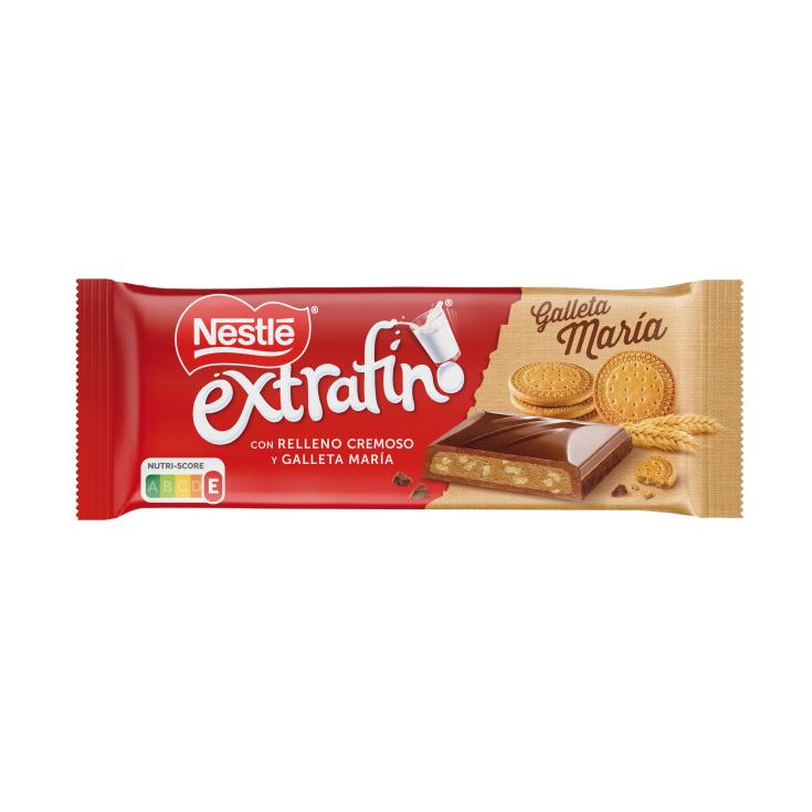 Nestle Extrafino Milk Chocolate with Galleta Maria 84g (SPAIN)