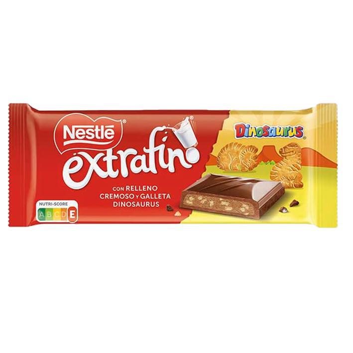 Nestle Extrafino Milk Chocolate with Dinosaurus 84g (SPAIN)