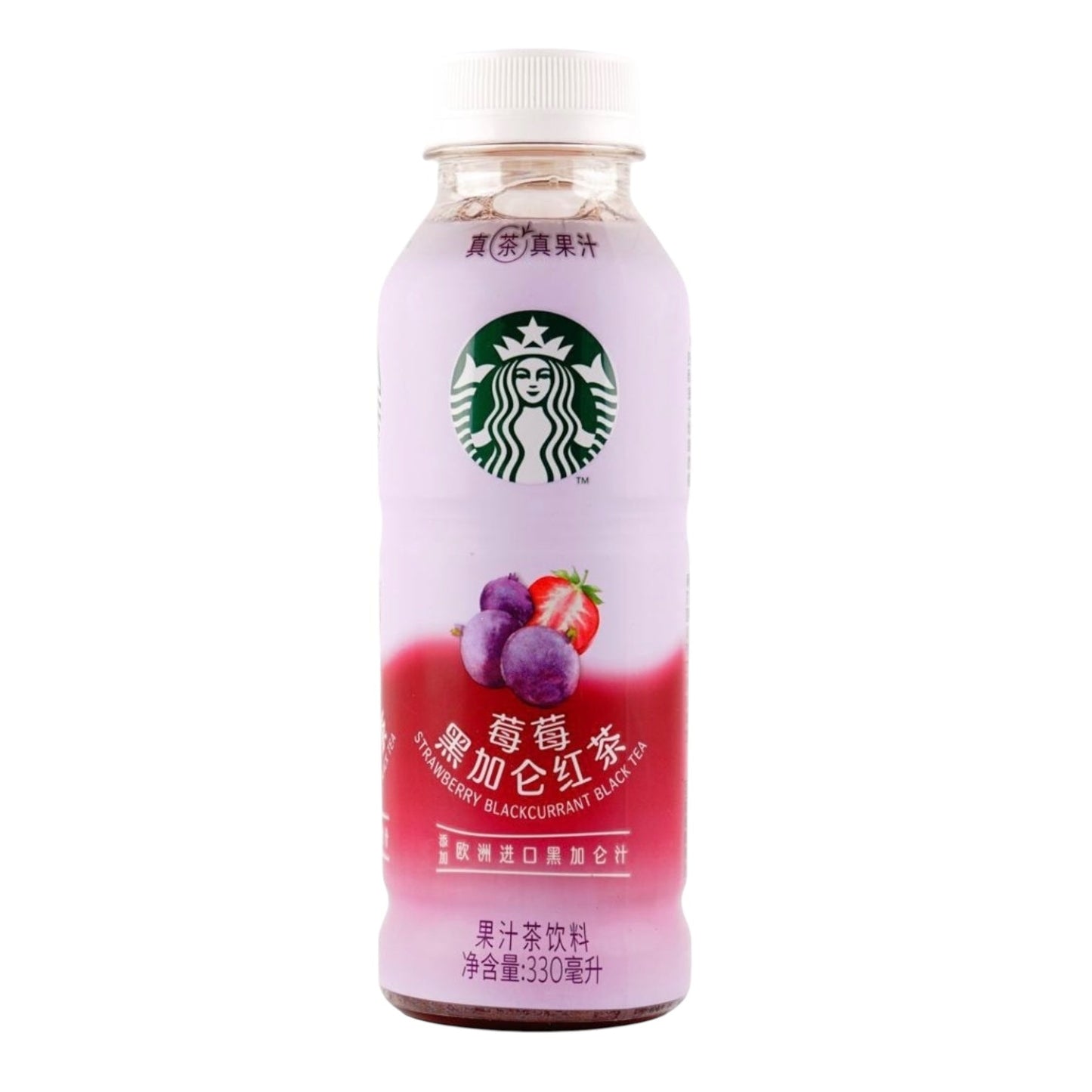 Starbucks Strawberry Black Currant Black Tea 330mL (CHINA)