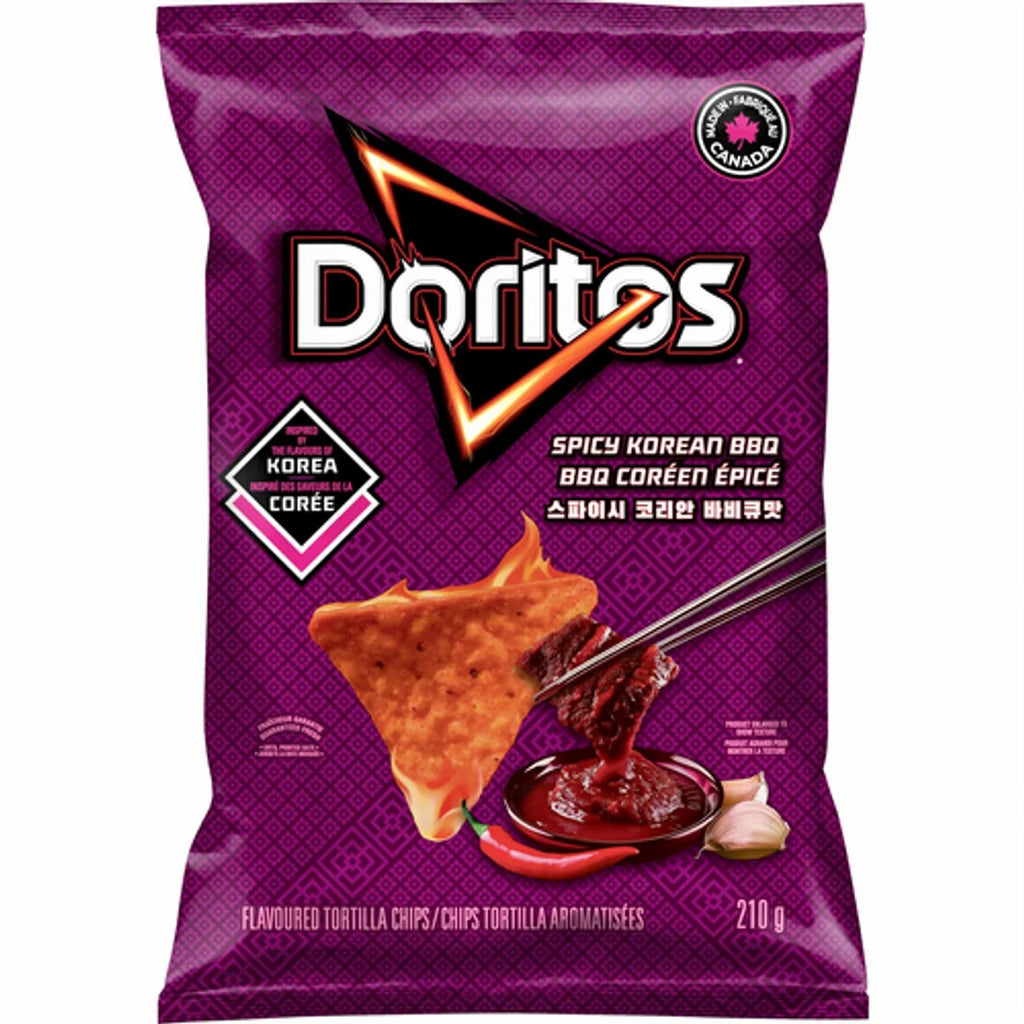 Doritos Chips Spicy Korean BBQ 210g (CANADA)
