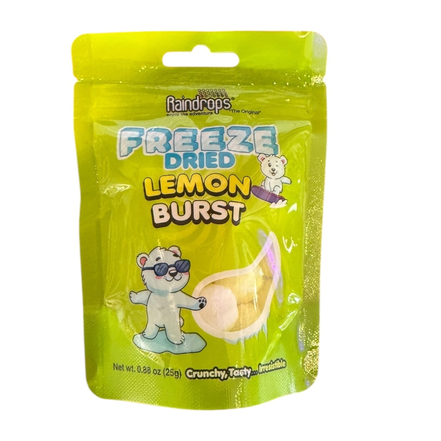 Raindrops Freeze Dried Lemon Burst 25g (CHINA)