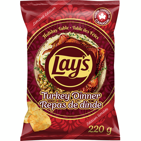 Lay's Turkey Dinner 220g (CANADA)