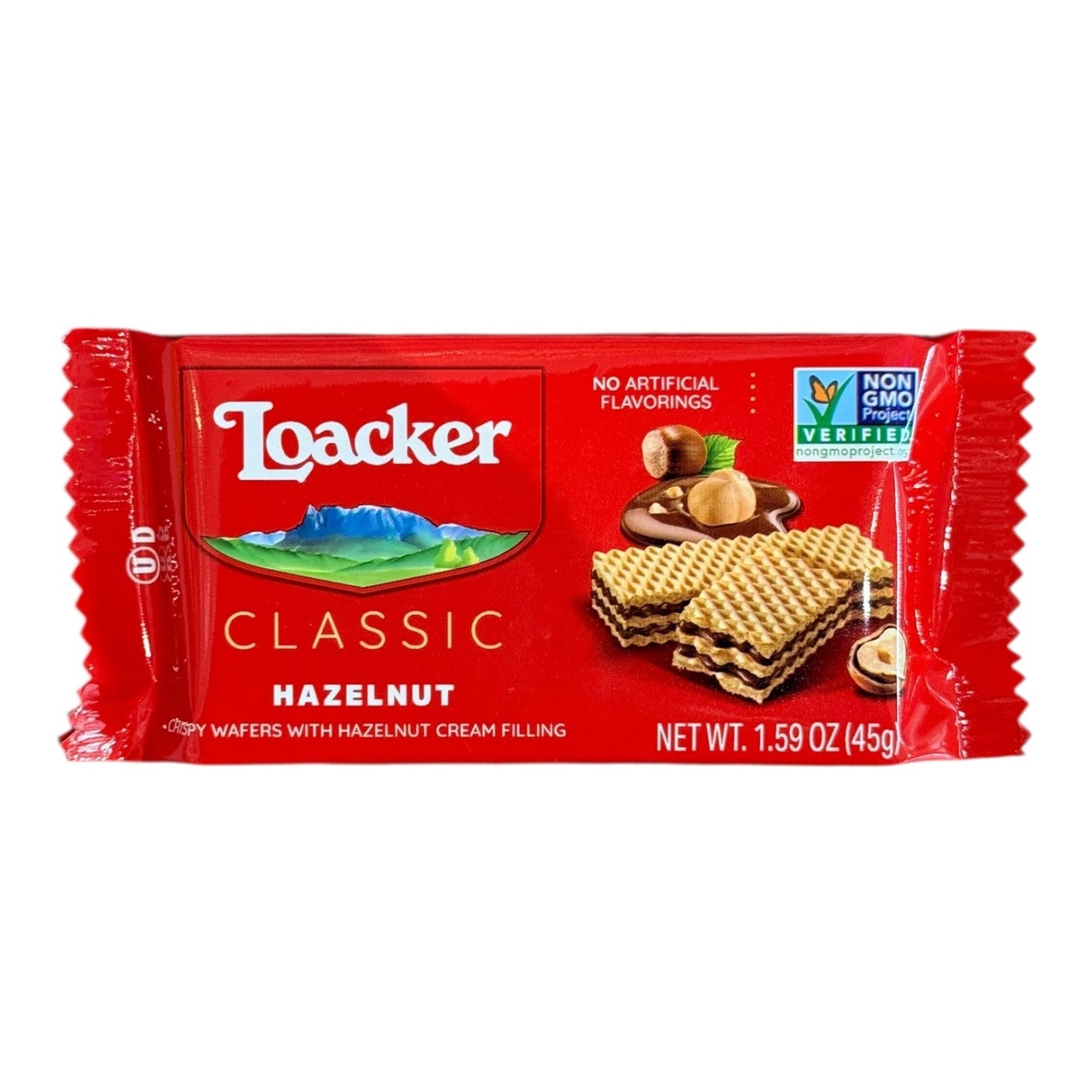 Loacker Classic Hazelnut Wafers 45g (AUSTRIA)
