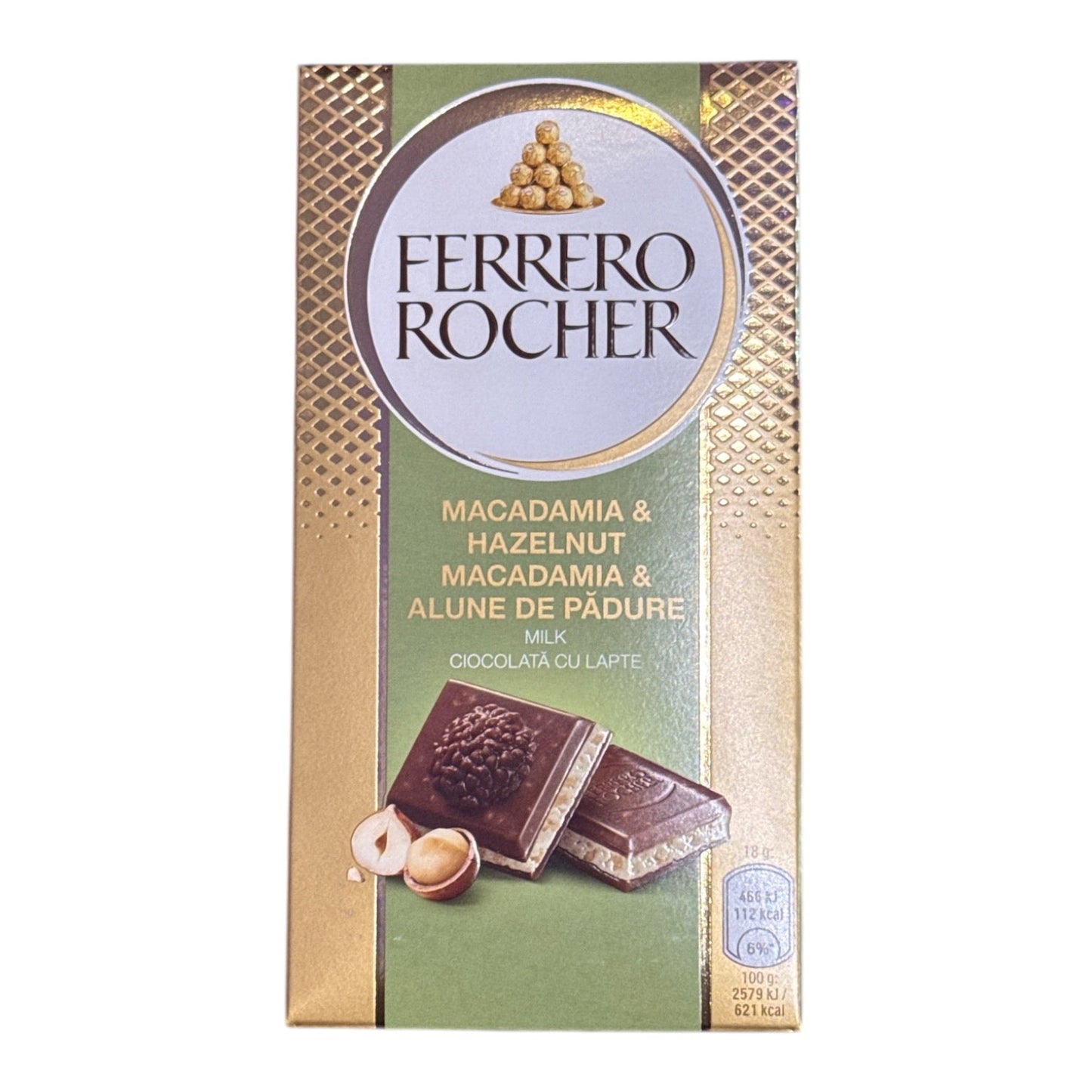 Ferrero Rocher Macadamia & Hazelnut 90g (GERMANY)