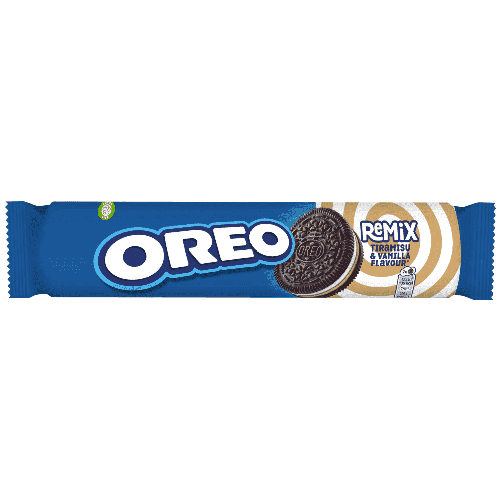 Oreo Remix Tiramisu & Vanilla 157g (ROMANIA)