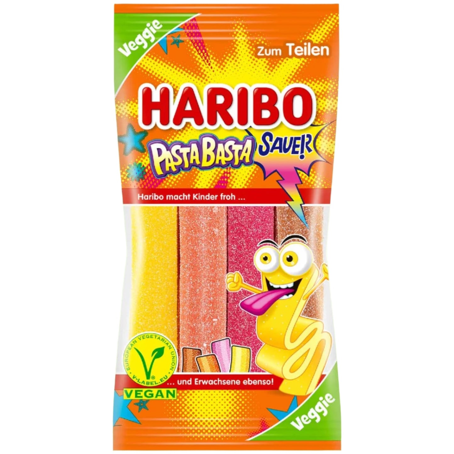 Haribo Candy Pasta Basta Sauer 160g (GERMANY)