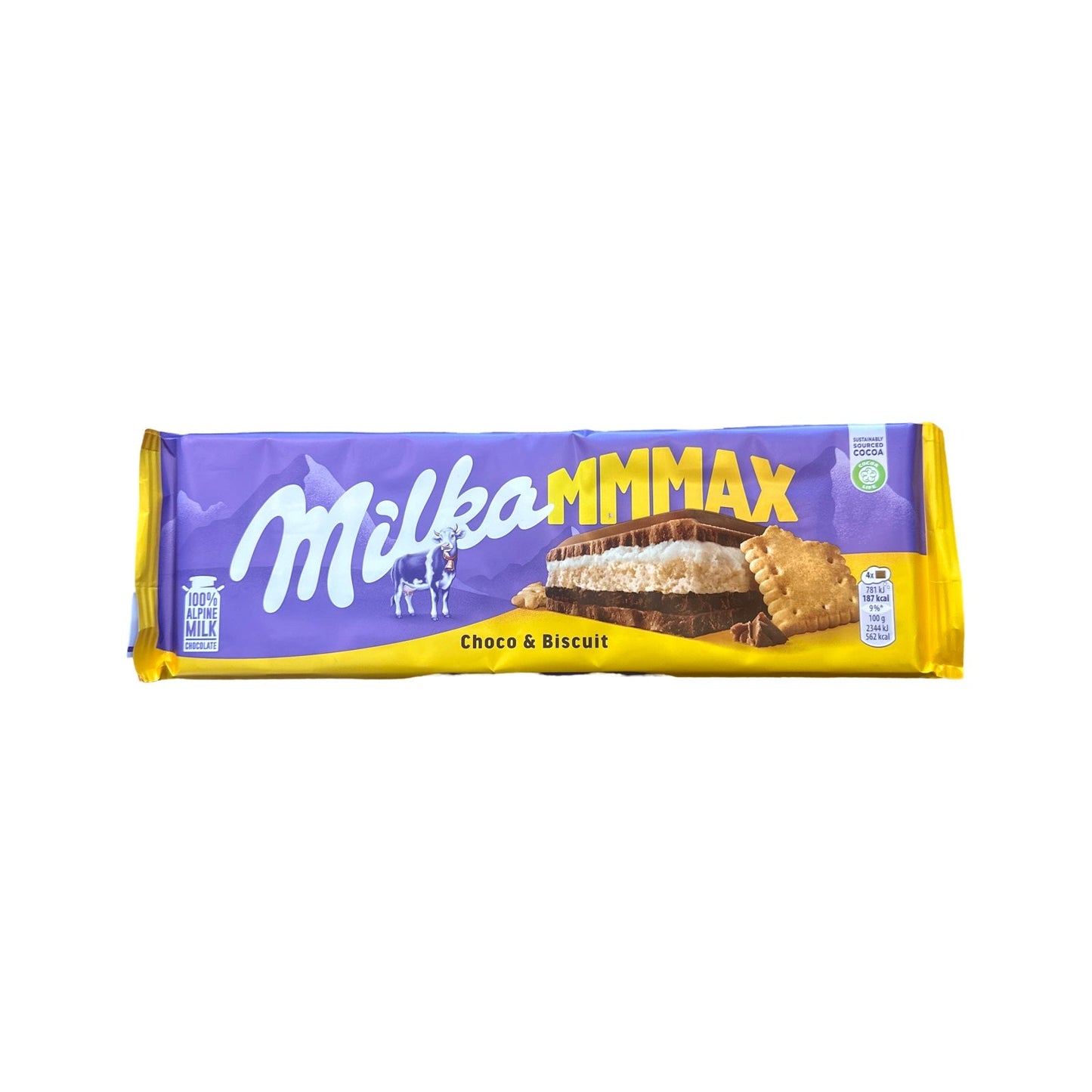 Milka Mmmax Schoko and Biscuits/Keks 300g (AUSTRIA)