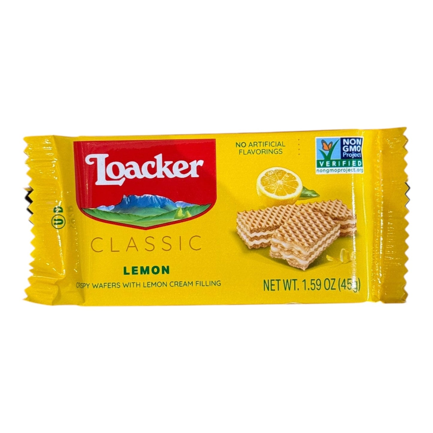 Loacker Classic Lemon Wafers 45g (AUSTRIA)