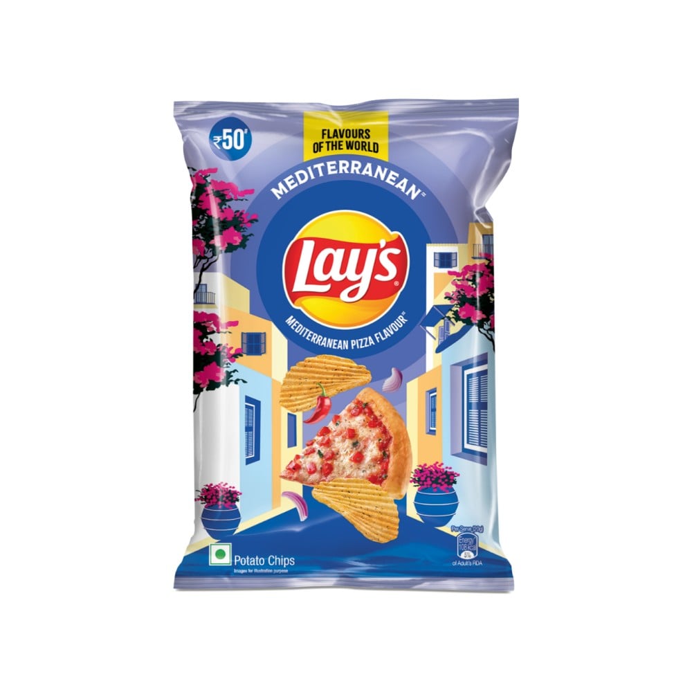 Lay's Mediterranean Pizza 46g (INDIA)