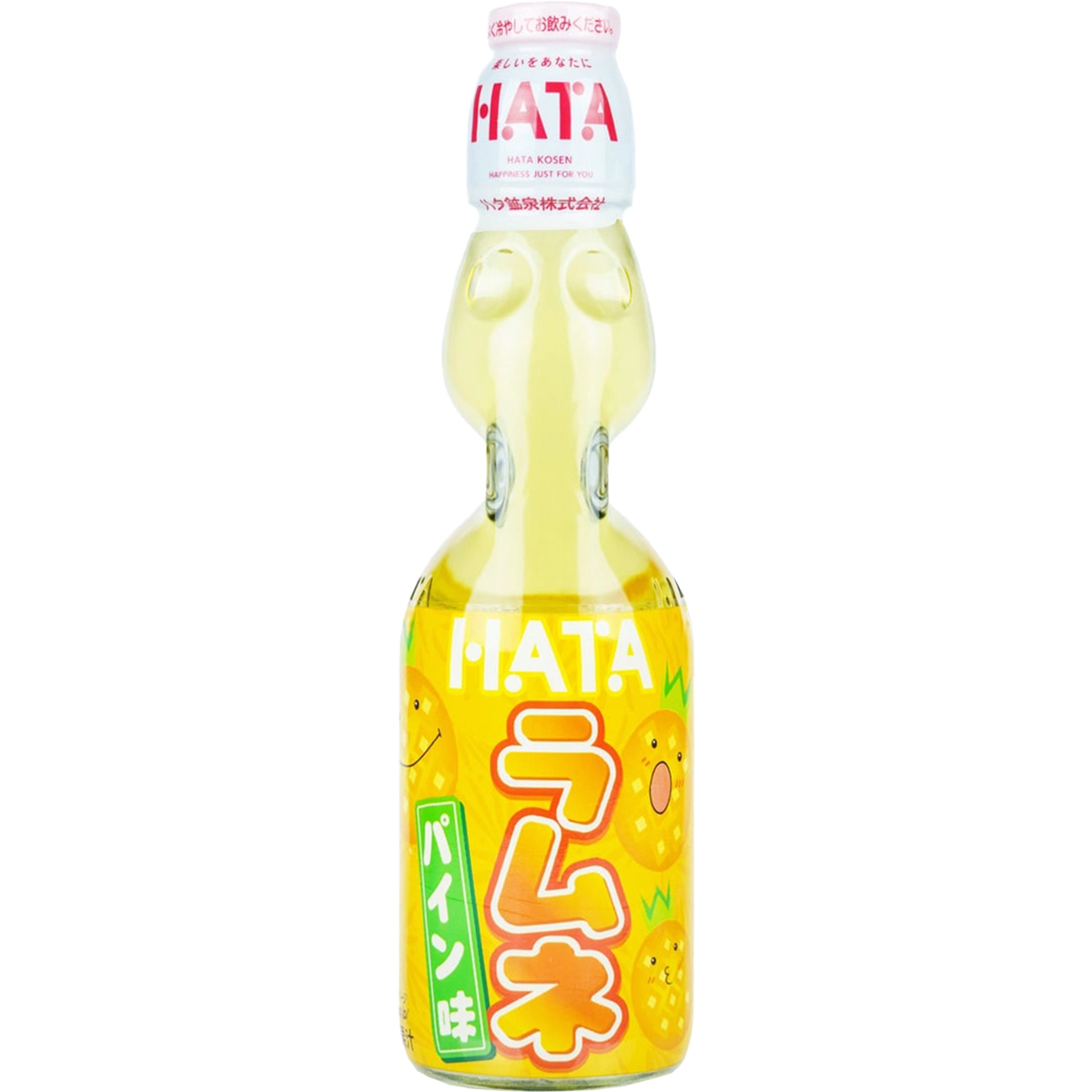Hata Ramune Pineapple Flavor 200mL (JAPAN)