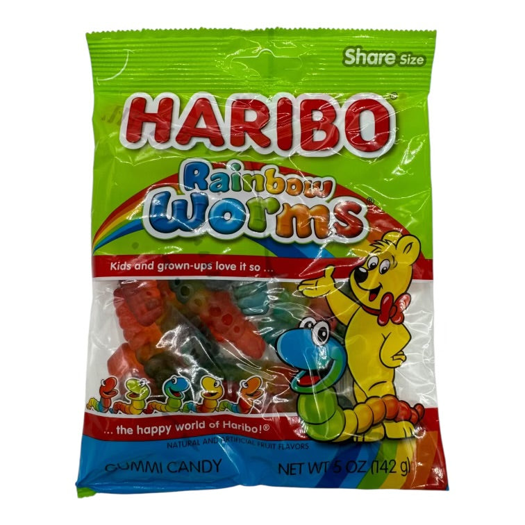 Haribo Candy Rainbow Worms (USA)
