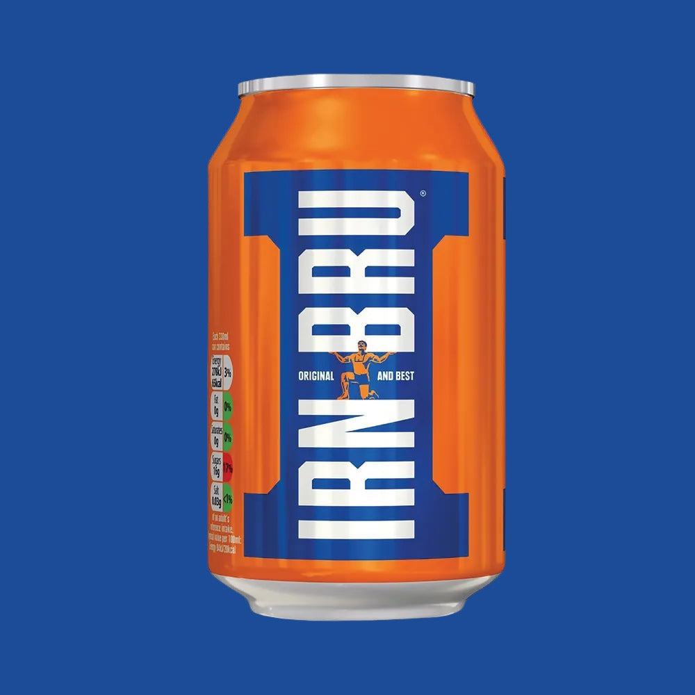 Barr IRN-BRU Soft Drink 330ml (UK)