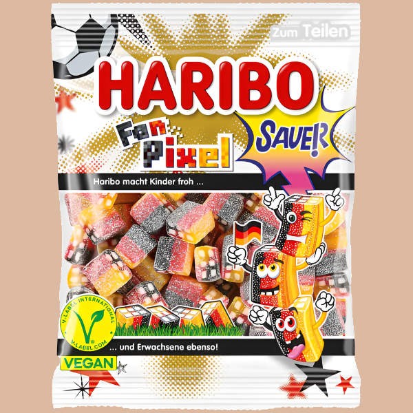 Haribo Candy Fan Pixel 160g (GERMANY)