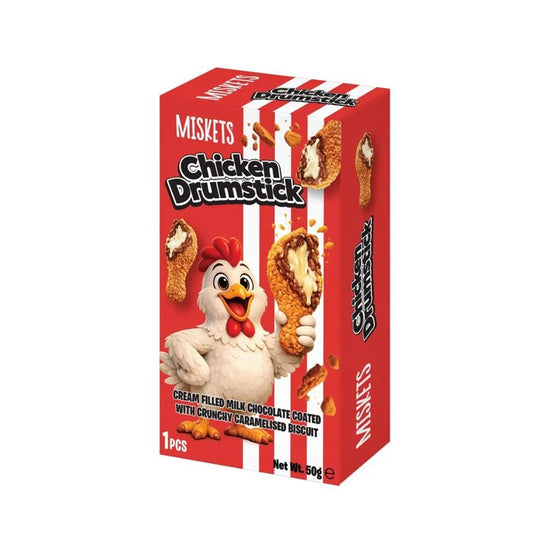 Miskets Chicken Bite Creme Filled Chocolate 50g (TURKEY)