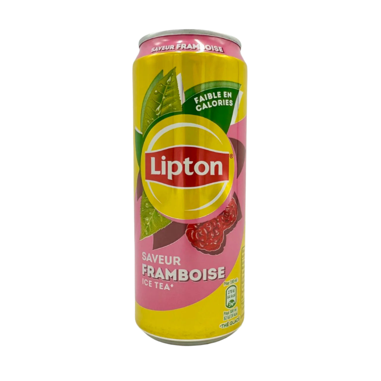 Lipton Ice Tea Raspberry 330mL (FRANCE) – MILKED AND COOKIES