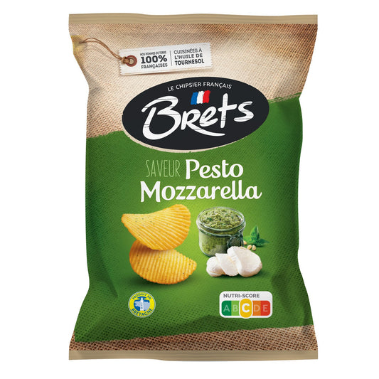 Brets Pesto Mozzarella 125g (FRANCE)
