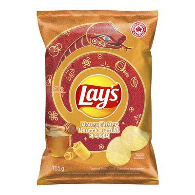 Lay's Chips Honey Butter 165g (CANADA)