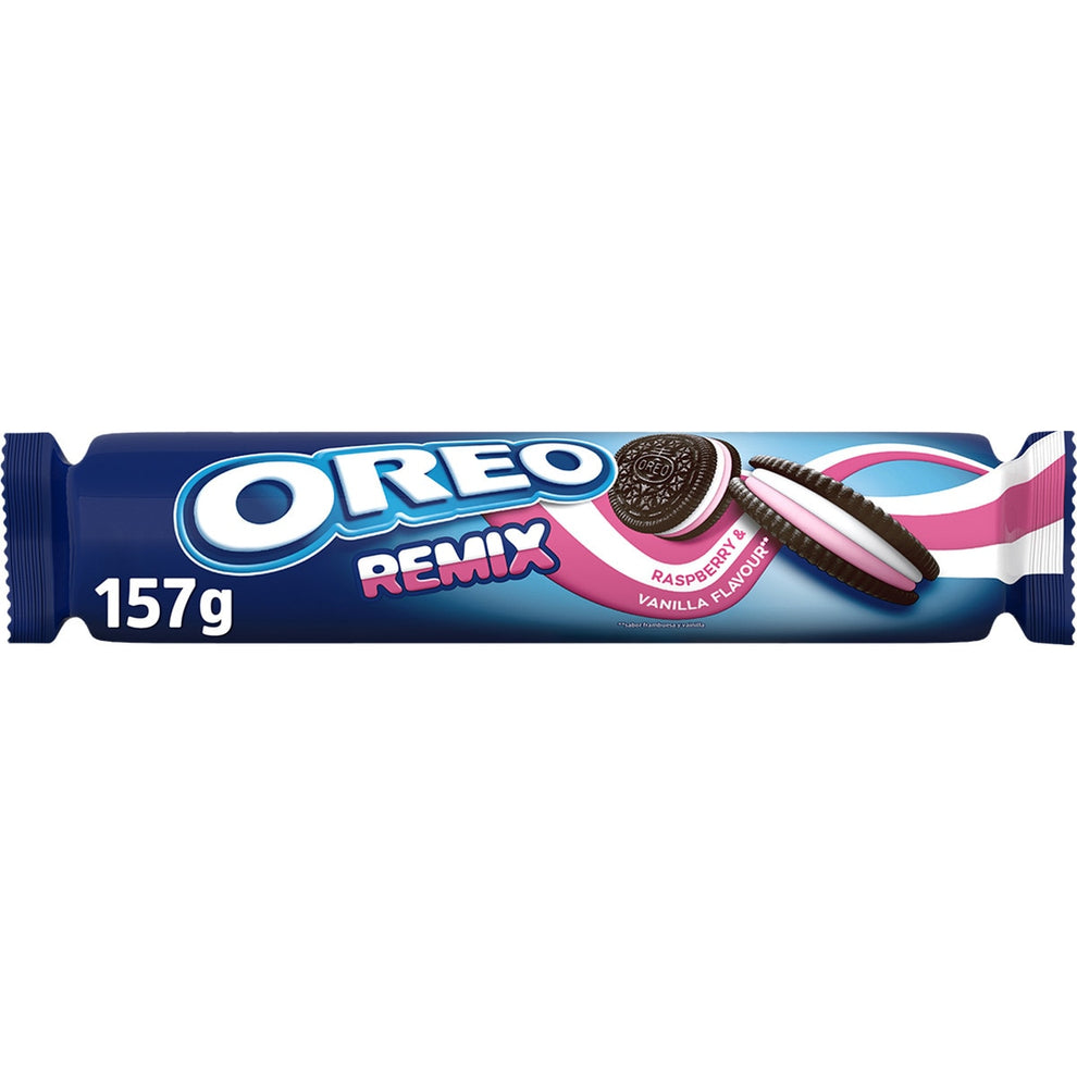 Oreo Cookie Remix Raspberry & Vanilla 157g (CZECH REPUBLIC)