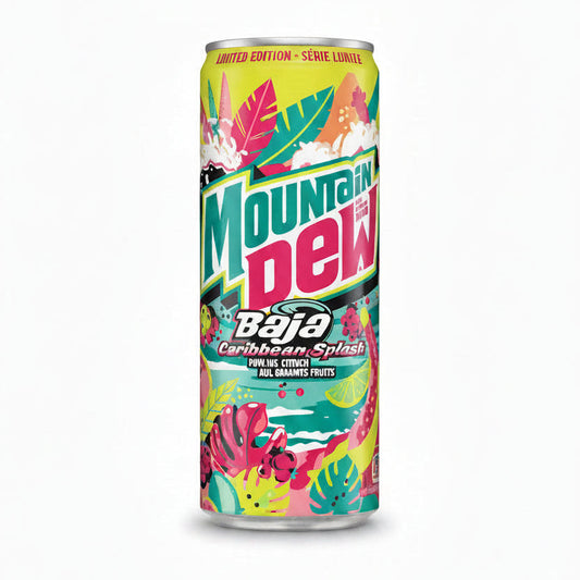 Mountain Dew Baja Caribbean Splash 355mL (CANADA)
