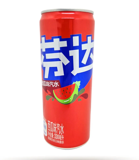 Fanta Watermelon Can 330mL (China)