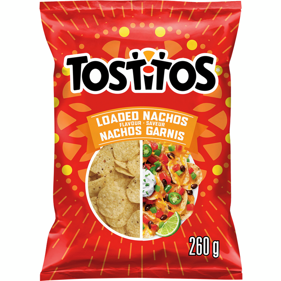 Tostitos Loaded Nachos 260g (CANADA)