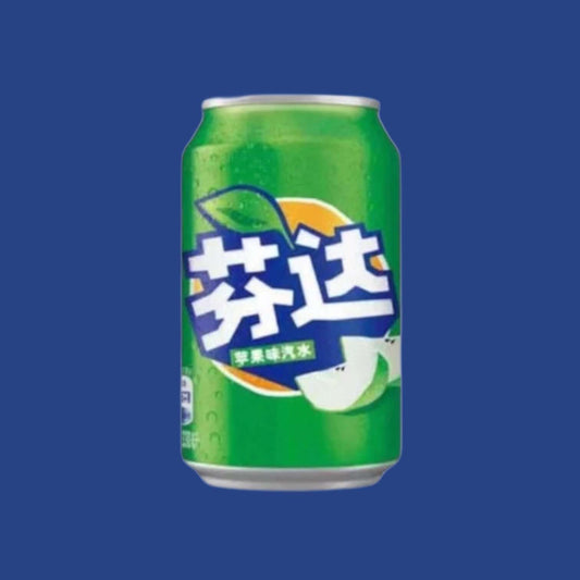 Fanta - Apple Can 330ml (China)