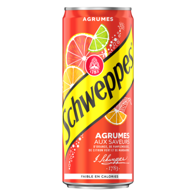 Schweppes Agrumes 330mL (FRANCE)