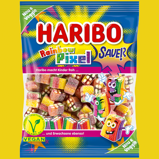 Haribo Candy Rainbow Pixel 160g (GERMANY)