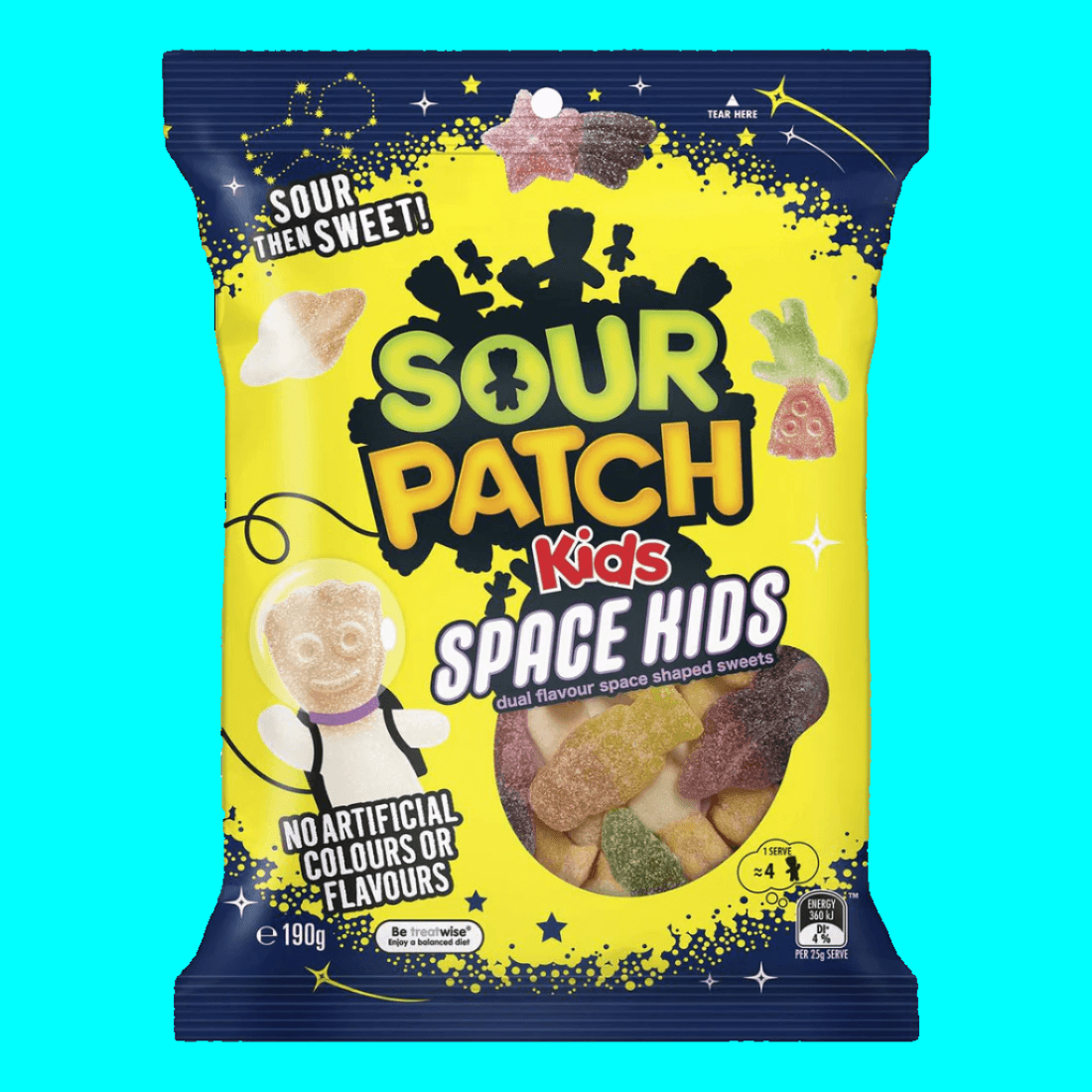 Sour Patch Kids Space Kids 190g (Singapore)