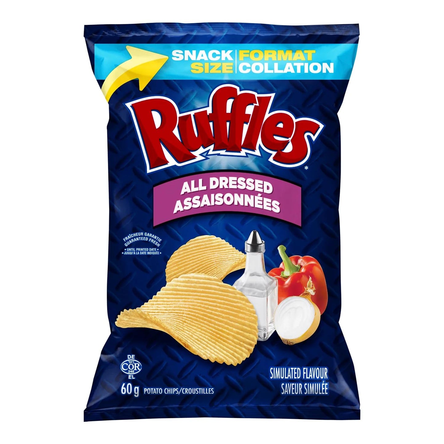 Ruffles Chips All Dressed 60g (Canada)