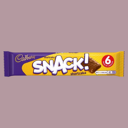 Cadbury Snack Shortcake Chocolate Biscuit 120g (UK)