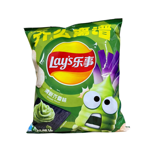 Lay's Chips Wasabi Flavor 135g (CHINA)