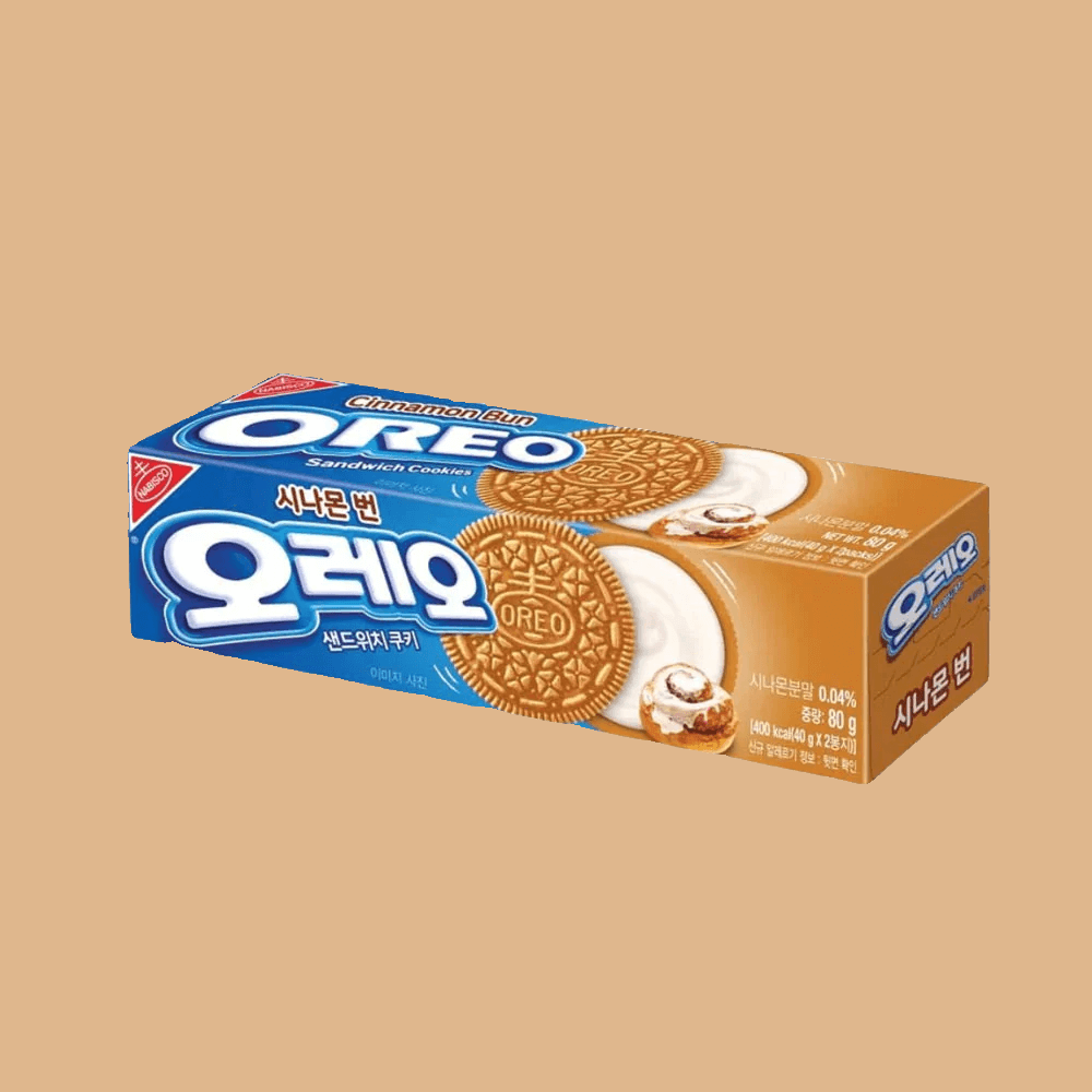 Oreo Cinnamon Bun Limited Edition 80g (China)