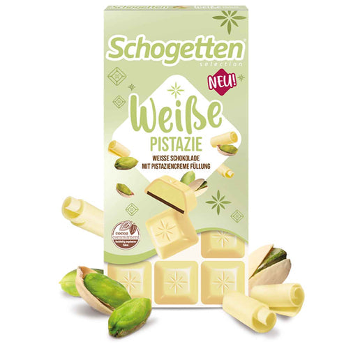 Schogetten White Pistachio 100g (GERMANY)