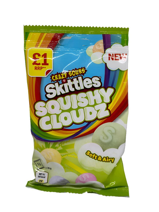 Skittles Cloudz Sour 94g (UK)