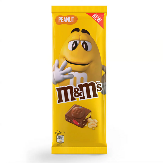 M&M's Peanut Chocolate Bar 165g (UK)