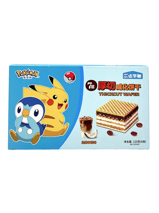 Pokémon Coconut Coffee Wafer Biscuits 120g (China)