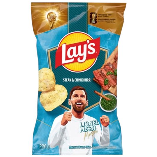 Lay's Chips Steak & Chimichurri World Cup Edition 66g (CANADA)
