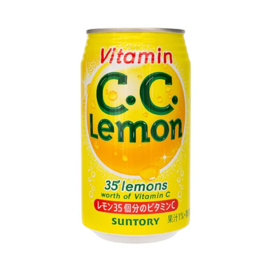 Suntory C.C. Lemon Soda 350mL (JAPAN)