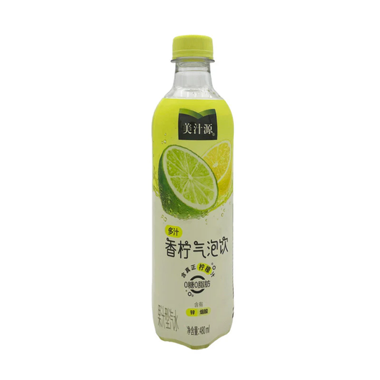 Minute Maid Lime & Lemon Sparking Drink 480mL (China)