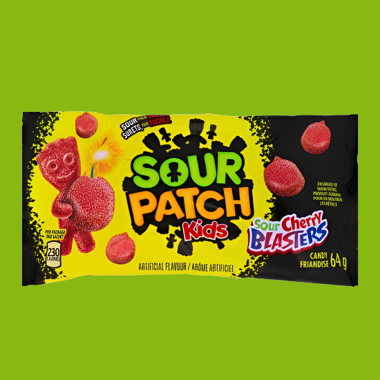 Maynards Sour Patch Kids Cherry Blaster 64g (Canada)