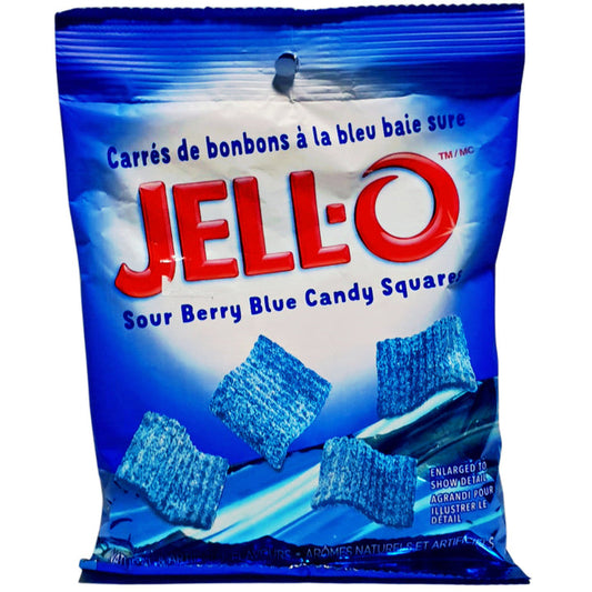 Jell-O Sour Berry Blue Candy 127g (CANADA)