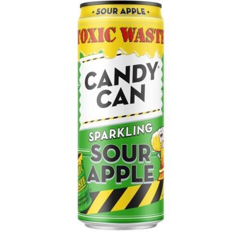 Candy Can Sparkling Sour Green Apple 330mL (NETHERLANDS)